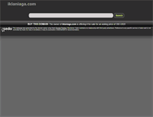 Tablet Screenshot of iklaniaga.com